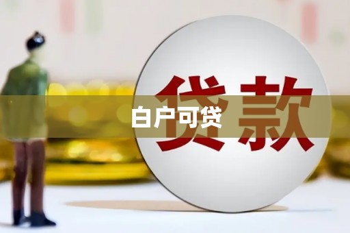 文安白户可贷