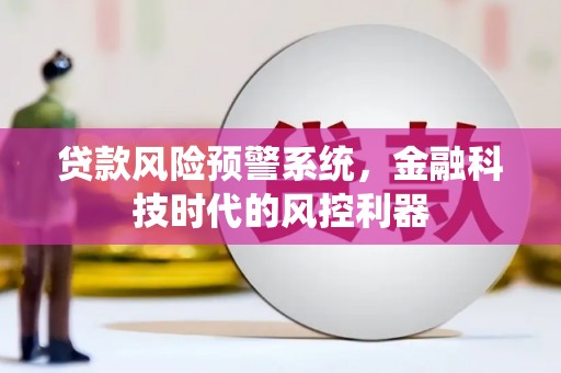 文安贷款风险预警系统，金融科技时代的风控利器