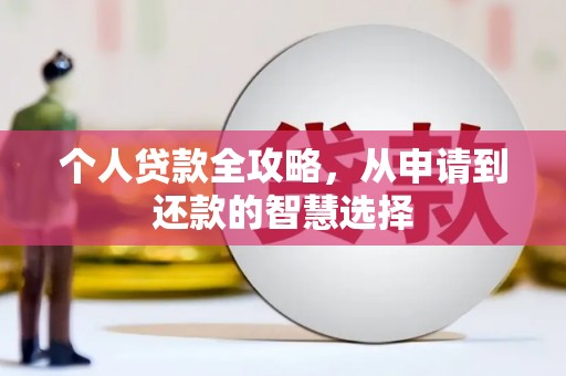 文安个人贷款全攻略，从申请到还款的智慧选择