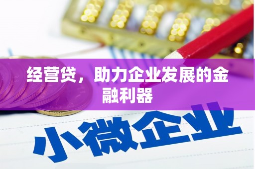 文安经营贷，助力企业发展的金融利器