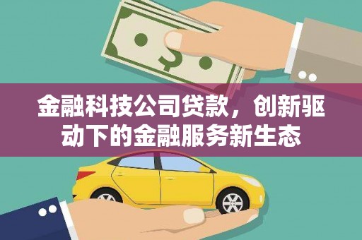 文安金融科技公司贷款，创新驱动下的金融服务新生态