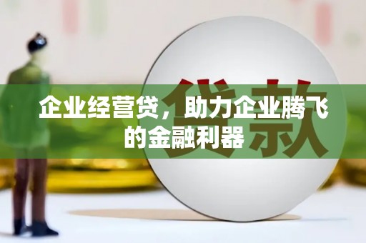 文安企业经营贷，助力企业腾飞的金融利器