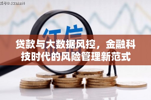 文安贷款与大数据风控，金融科技时代的风险管理新范式