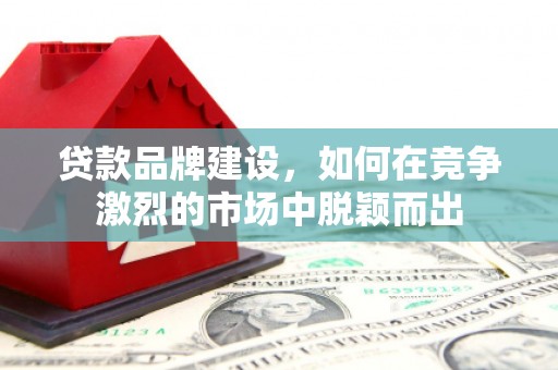 文安贷款品牌建设，如何在竞争激烈的市场中脱颖而出
