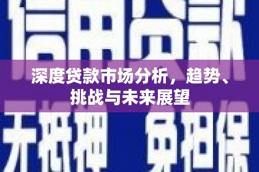 文安深度贷款市场分析，趋势、挑战与未来展望