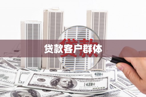 文安贷款客户群体