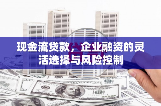 文安现金流贷款，企业融资的灵活选择与风险控制
