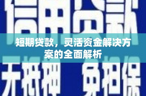 文安短期贷款，灵活资金解决方案的全面解析