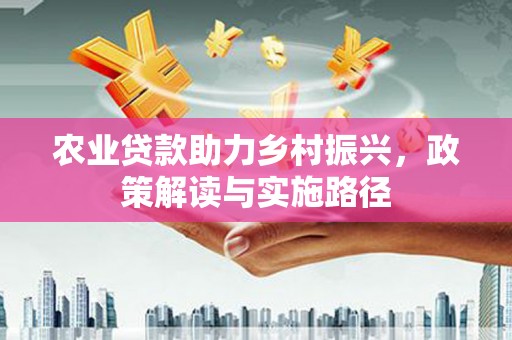 文安农业贷款助力乡村振兴，政策解读与实施路径