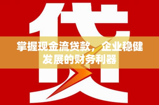 文安掌握现金流贷款，企业稳健发展的财务利器