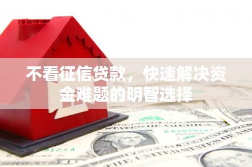 文安不看征信贷款，快速解决资金难题的明智选择