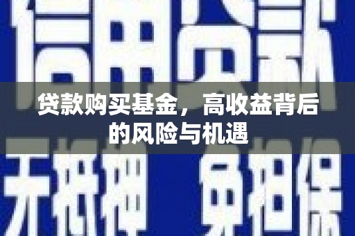 文安贷款购买基金，高收益背后的风险与机遇