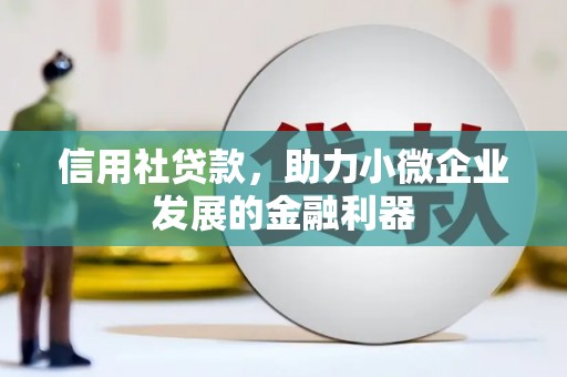 文安信用社贷款，助力小微企业发展的金融利器