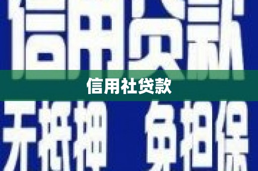 文安信用社贷款