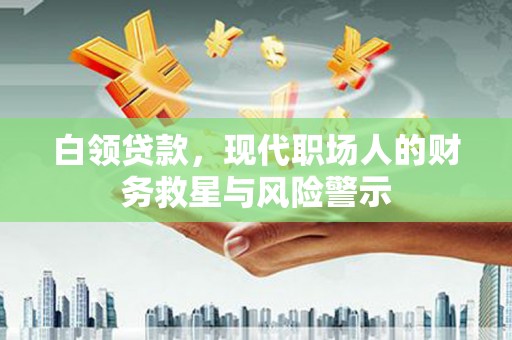 文安白领贷款，现代职场人的财务救星与风险警示