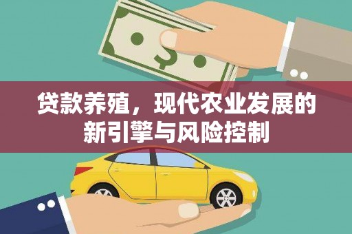 文安贷款养殖，现代农业发展的新引擎与风险控制