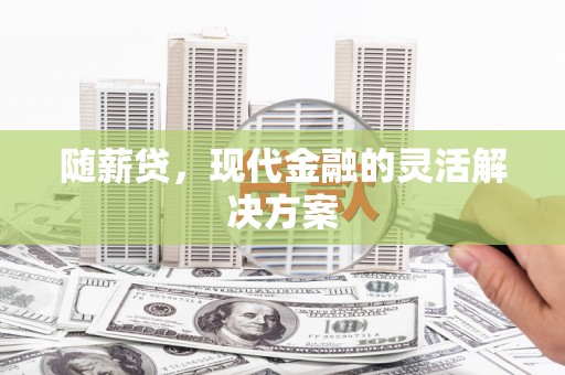 文安随薪贷，现代金融的灵活解决方案