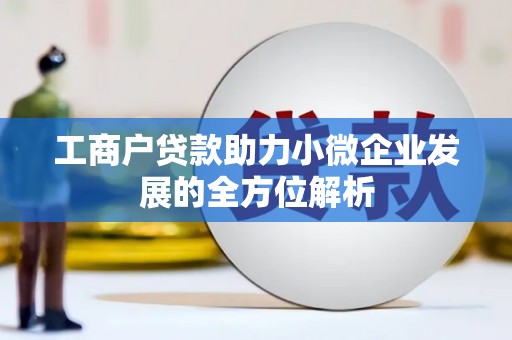 文安工商户贷款助力小微企业发展的全方位解析