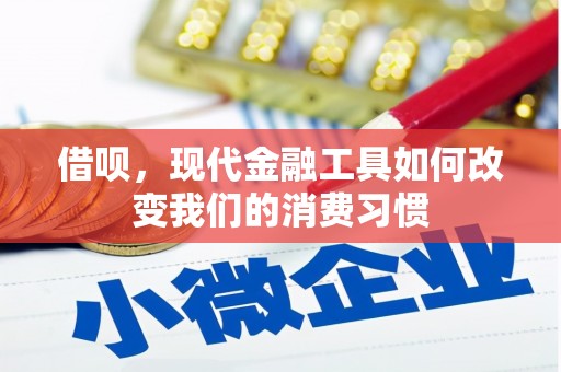 文安借呗，现代金融工具如何改变我们的消费习惯