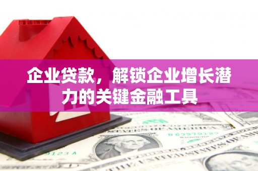 文安企业贷款，解锁企业增长潜力的关键金融工具