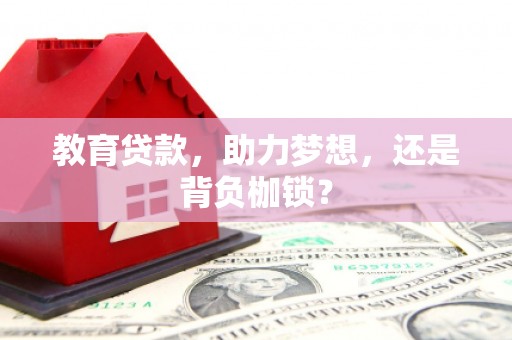 文安教育贷款，助力梦想，还是背负枷锁？