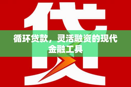 文安循环贷款，灵活融资的现代金融工具