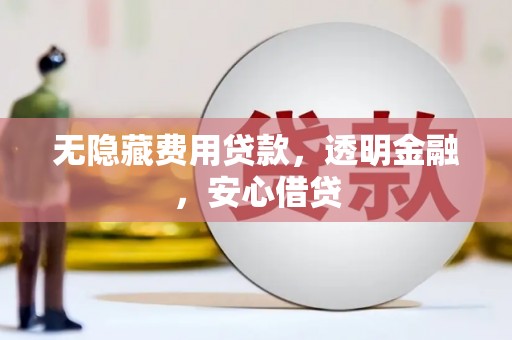 文安无隐藏费用贷款，透明金融，安心借贷