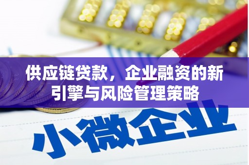 文安供应链贷款，企业融资的新引擎与风险管理策略
