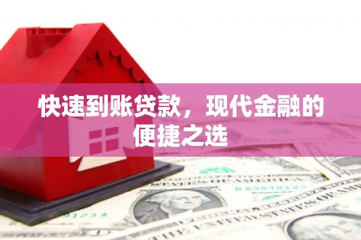 文安快速到账贷款，现代金融的便捷之选