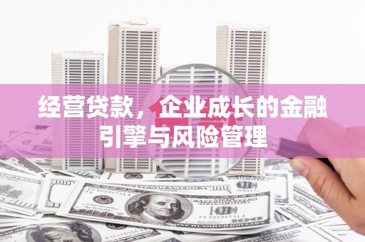 文安经营贷款，企业成长的金融引擎与风险管理